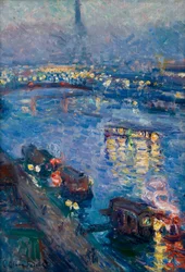 Die Seine in Paris - Pont de Grenelle