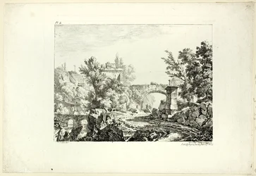 Landschaft, Platte IV