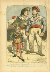 Illustration von Achille Lemot in Le Pelerin