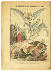 Illustration von Achille Lemot (1846-1909) in Le Pelerin