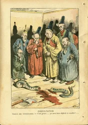 Illustration von Achille Lemot (1846-1909) in Le Pèlerin