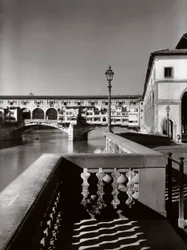 Ponte Vecchio, Florenz, Italien, ca. 1955