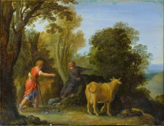 Merkur und Battus