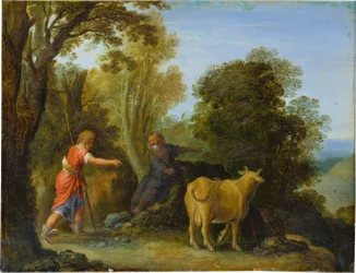 Merkur und Battus