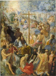 Der Frankfurter Altar der Erhöhung des Wahren Kreuzes