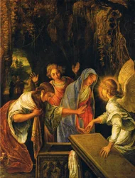 Die drei Marien am Grab Christi
