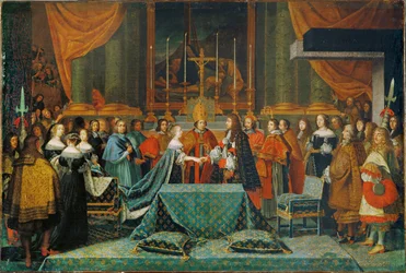 Feier der Hochzeit von Ludwig XIV. und Marie Therese von Österreich