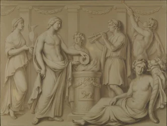 Zeremonielle Szene, 1765-66