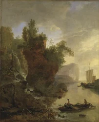 Bucht mit felsiger Küste
