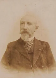 Porträt des Komponisten Adam Münchheimer 1830-1904, um 1890