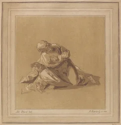 Ein kauernder Apostel Petrus, 1785