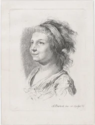 Porträt von Maria Anna Schaubach, 1785
