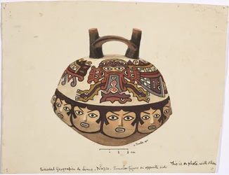Behälter aus Nazca, Peru