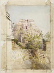 Haus des Magiers, Uxmal, Mexiko