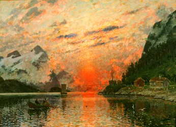 Ein Fjord