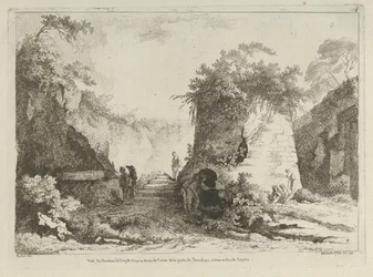 Vue du Tombeau de Virgile aus Differentes vues dessinées d