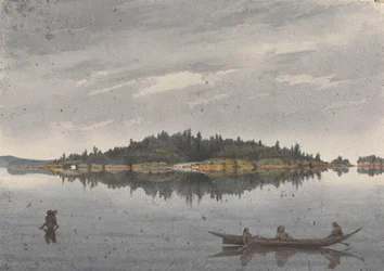 Deer Island, Beaver Harbour, Vancouver Island, 15. Juli 1851 [Kanada]