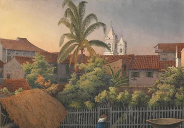 Von einem hinteren Fenster in Panama, 10. März 1850