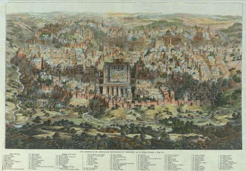 Eine Gesamtansicht von Jerusalem
