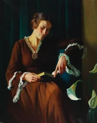 Porträt von Anne Kayssler, 1924