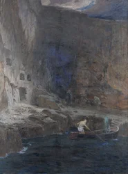 Die Seelen des Acheron (Detail), 1898