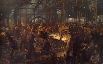 Das Eisenwalzwerk Moderne Zyklopen, 1873-1875