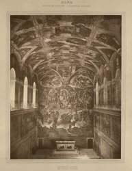 Rom - Vatikanpalast, Sixtinische Kapelle - Michelangelo