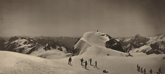 Gipfel des Mont Titlis, Schweiz, 1866