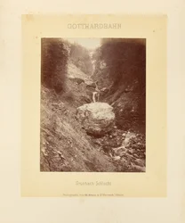 Gotthardbahn: Grünbachschlucht