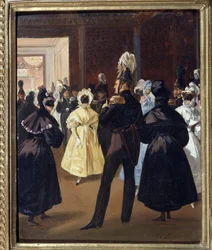 Kaiser Alexander I. von Russland auf dem Maskenball