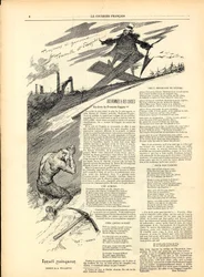 Der englische Kurier, Satirisch in Schwarz-Weiß