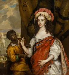 Porträt von Maria Stuart, Prinzessin von Oranien, ca. 1664