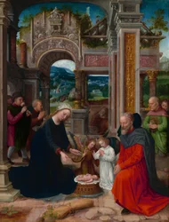 Die Anbetung der Hirten, wahrscheinlich 1520-1540