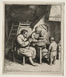 Das Tischgebet, 1653