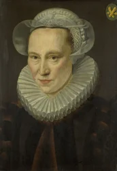 Porträt von Grietje Pietersdr Codde (gestorben 1607)
