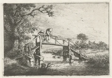 Zwei Fischer auf einer Brücke
Der Fischer