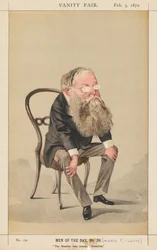 Vanity Fair: Männer des Tages, Nr. 39 Der Romanautor, der Sensation erfand, 1872