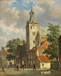 Holländische Stadtansicht