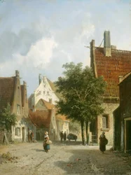 Straßenszene in Amsterdam