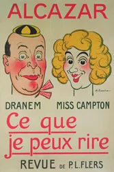 Ich kann lachen, Alcazar-Plakat