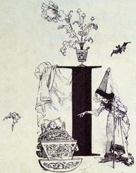 Dornröschen - in „Les Contes de Fées“ von Charles Perrault, Illustrationen von Adrien Marie