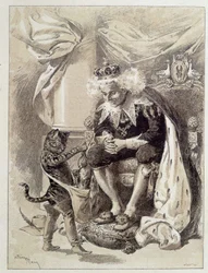 Der gestiefelte Kater - in „Les Contes de Fées“ von Charles Perrault, Illustrationen von Adrien Marie