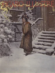 Premiere Neige (Erster Schnee). Titelblatt von Le Figaro Illustre, Januar 1894