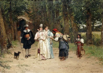 Die Wahrsagerin, 1878