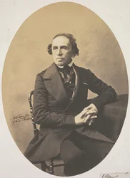 Porträt von Giacomo Meyerbeer (1791-1864)
