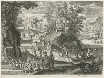 Mai und Juni (Die zwölf Monate in sechs italienischen Landschaften)