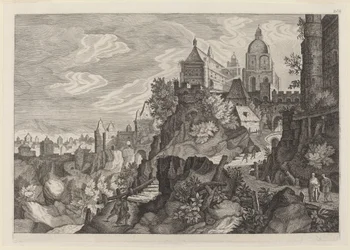 Felsige Landschaft in Böhmen