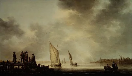 Eine Flusslandschaft