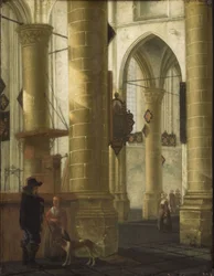 Innenraum der Grote Kerk, Dordrecht