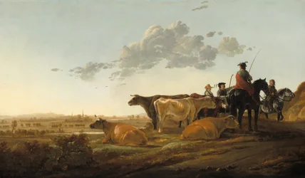 Landschaft mit Hirten, Mitte der 1650er Jahre